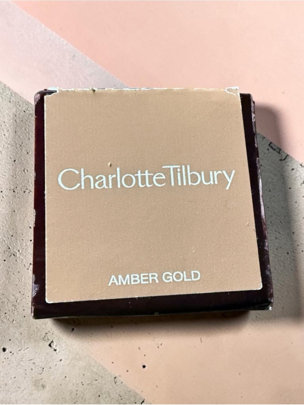 CHARLOTTE TILBURY Eyes to Mesmerize Shimmer Cream Eyeshadow AMBER GOLD NIB. 

Sh